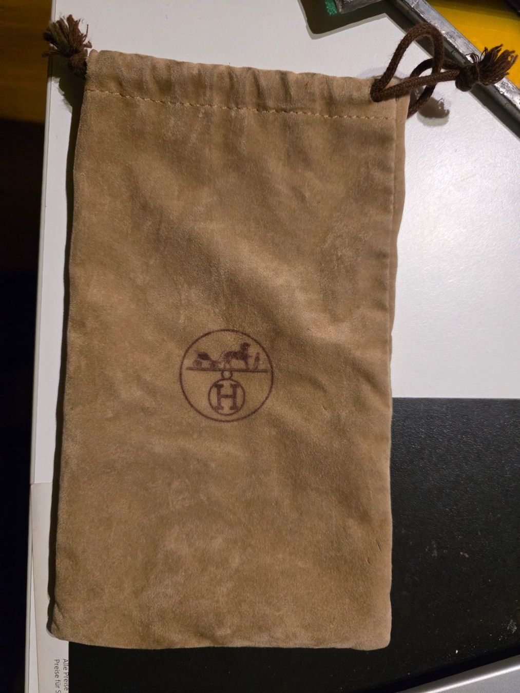 Hermès Autres vêtements & accessoires: Original Hermès Paris - Stoff Samt Beutel - Brillen Etui – D'occasion à Walterswil BE par Lonitti 1