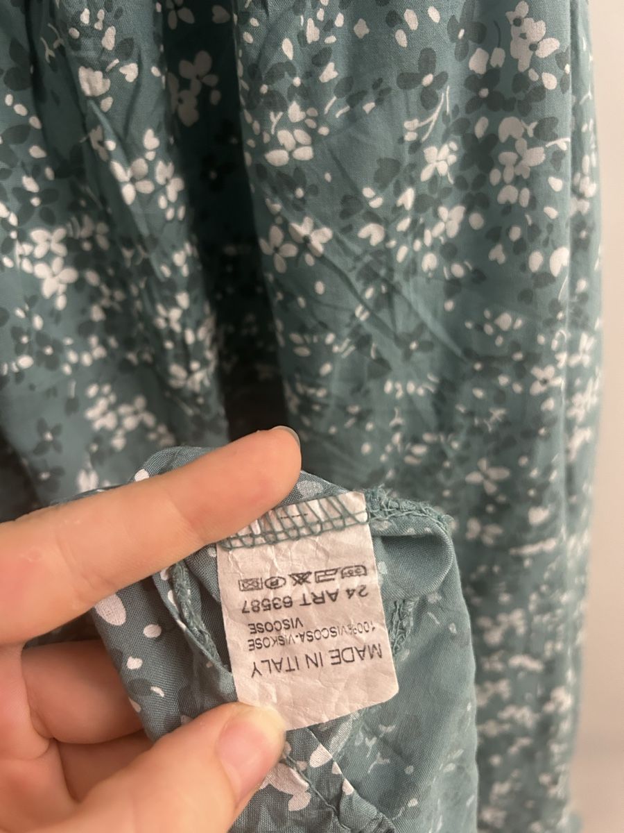 Vestiti: Blaues Sommerkleid Grösse 36/38 – Usato da Uster venduto da xBeccax 2