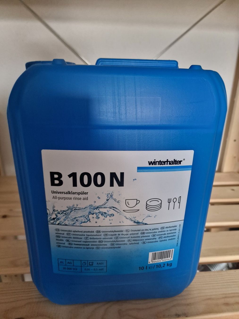 Pflegeprodukte: Winterhalter B 100 N Klarspüler – Neu und originalverpackt aus triesenberg von Hosman1