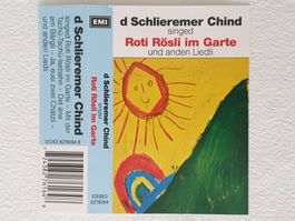 d Schlieremer Chind singed Roti Rösli im Garte Kassette