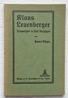 Berner Bauernführer Leuenberger, 1653 geköpft (Widmungsex.)