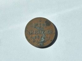 1 Kreuzer, 1816 (A), Kaisertum Österreich