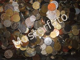 1 Kilo Weltmünzen