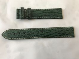 ZENITH ORIGINAL - BRACELET CUIR - VERT - 18 MM - NEW !!!