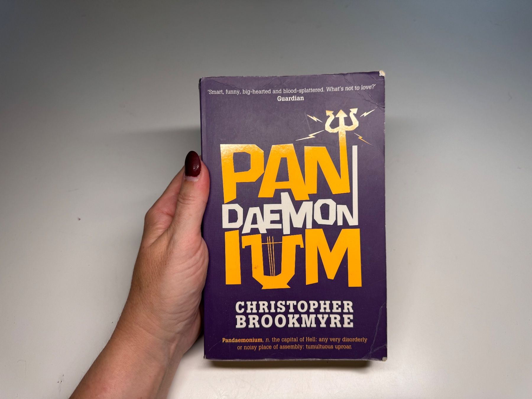 Libri: NOVEL: Christopher Brookmyre, Panium Daemon – Usato da Grosswangen venduto da English_books