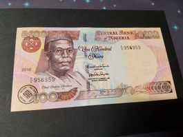 Nigeria 100 Naira 2010 Zuma Rock P-42 UNC Banknote