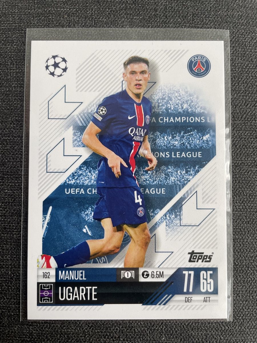 Topps Carte collezionabili: Topps Manuel Ugarte Paris Saint-Germain – Nuovo (secondo la descrizione) da Burgdorf venduto da Sports_Cards_3400