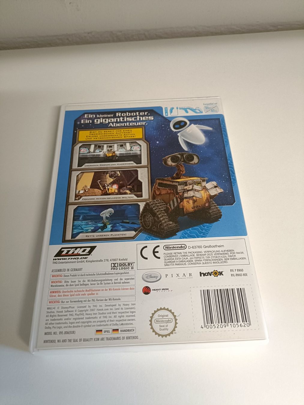Nintendo Spiele: Wii Disney Walle – Gebraucht aus Köniz von Movieportal007 2