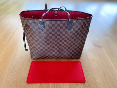 Einlegeboden rot für Tasche Neverfull GM