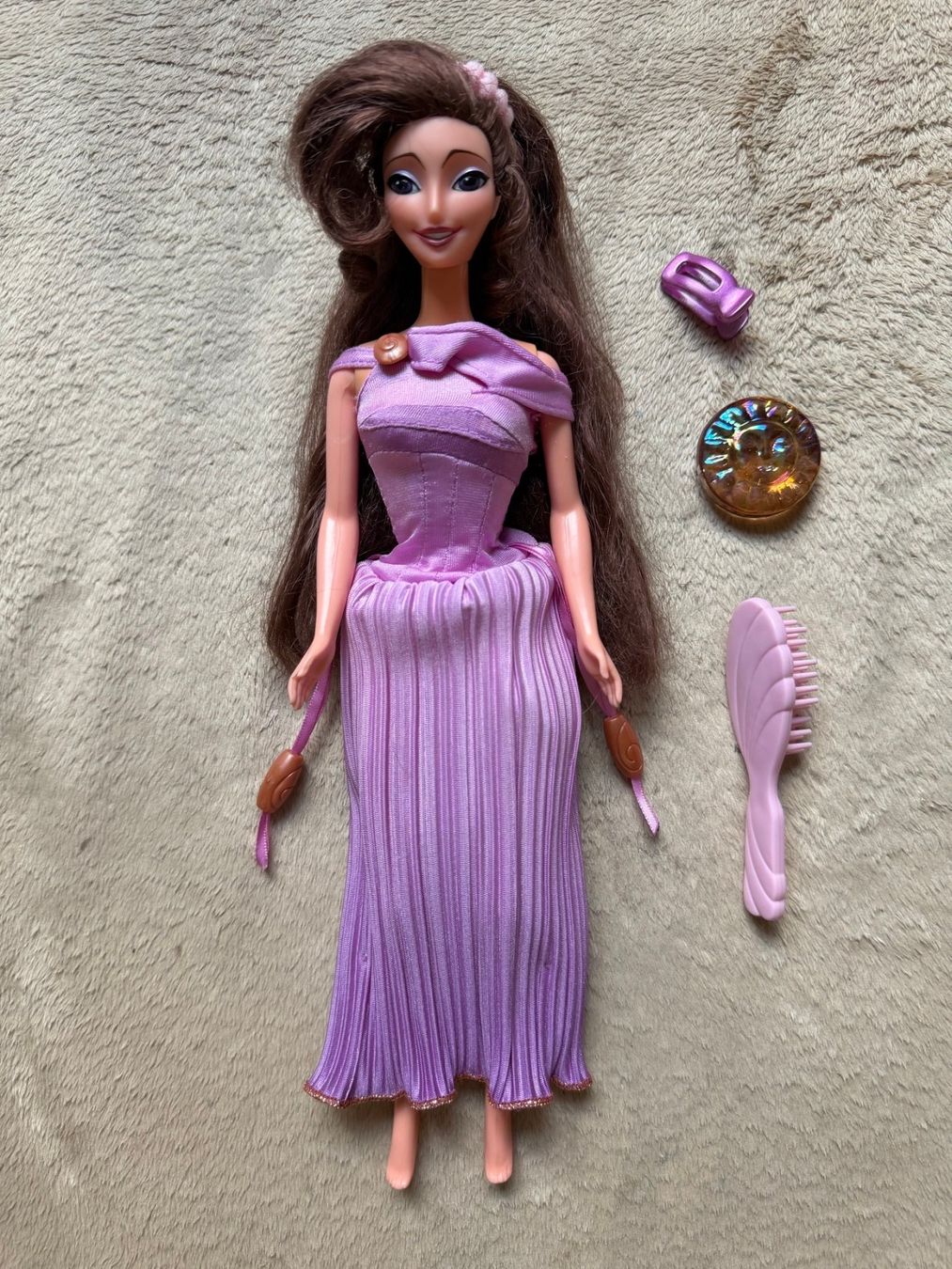 Bambole: Barbie von Mattel Kleid lang oder Mini mit Haarbürste und... – Usato da Kastanienbaum venduto da Muenchnerkindl1