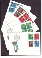 1980 PJ 5 FDC  Gemeindewappen aus ABO