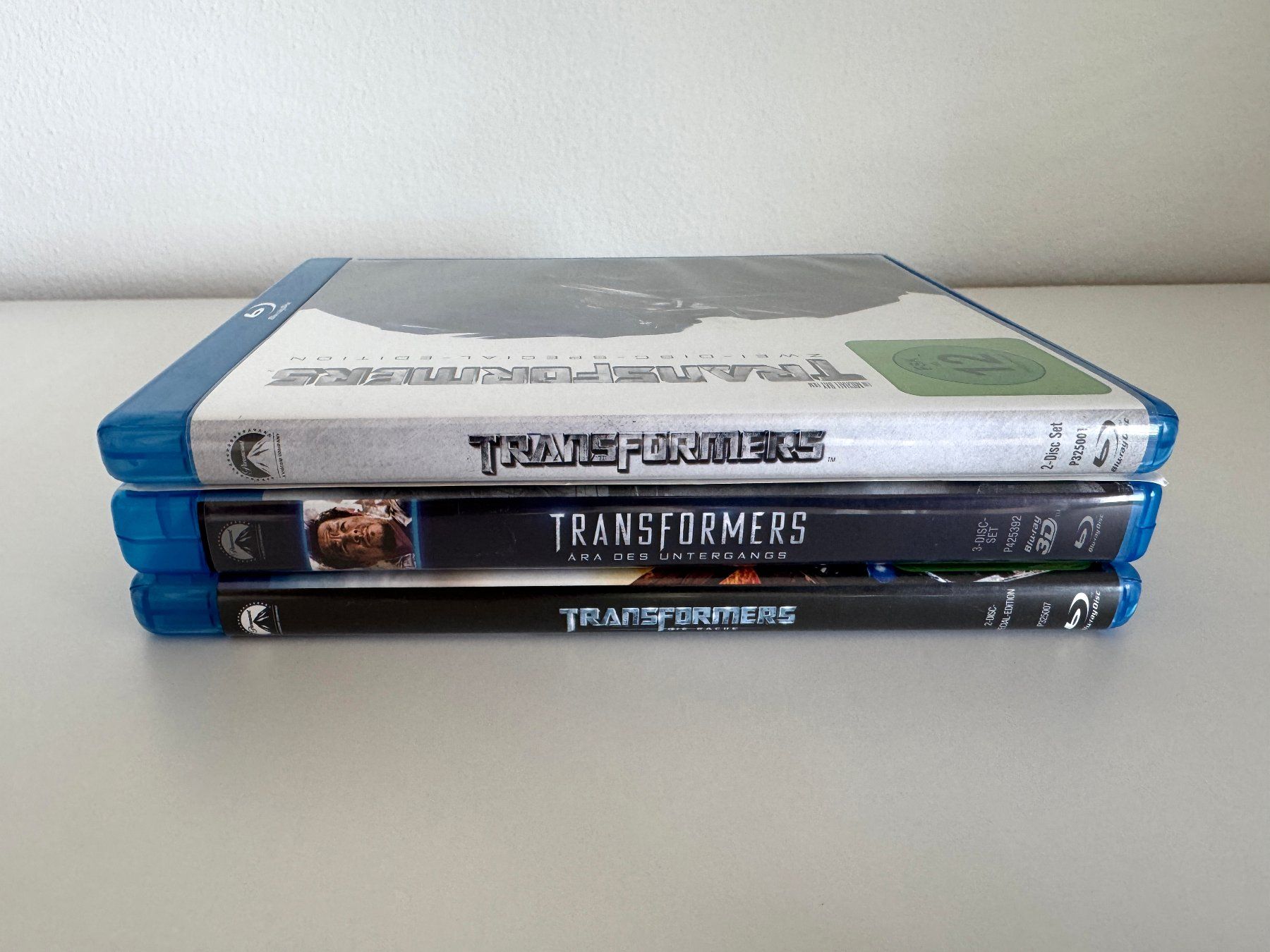 Tutti i DVDs: 3 Transformers Blu-ray Filme Set - Bluray – Usato da Neuheim venduto da vnetz 2