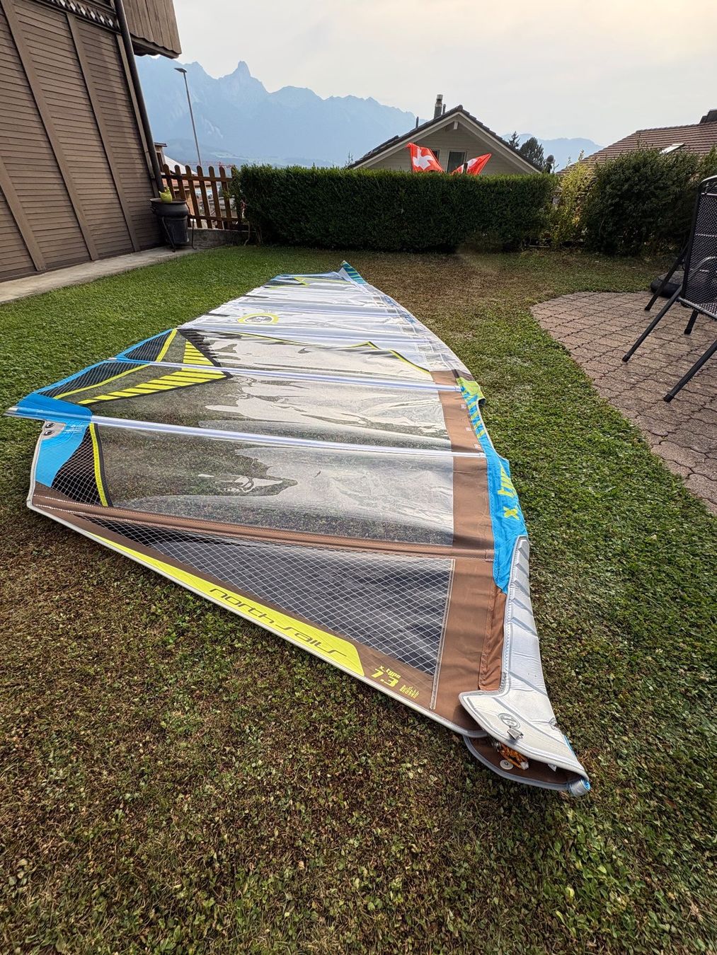 North Sails Surf: Windsurfsegel North Sails X_Type 7,3m2 – Usato da Hünibach venduto da voitsli
