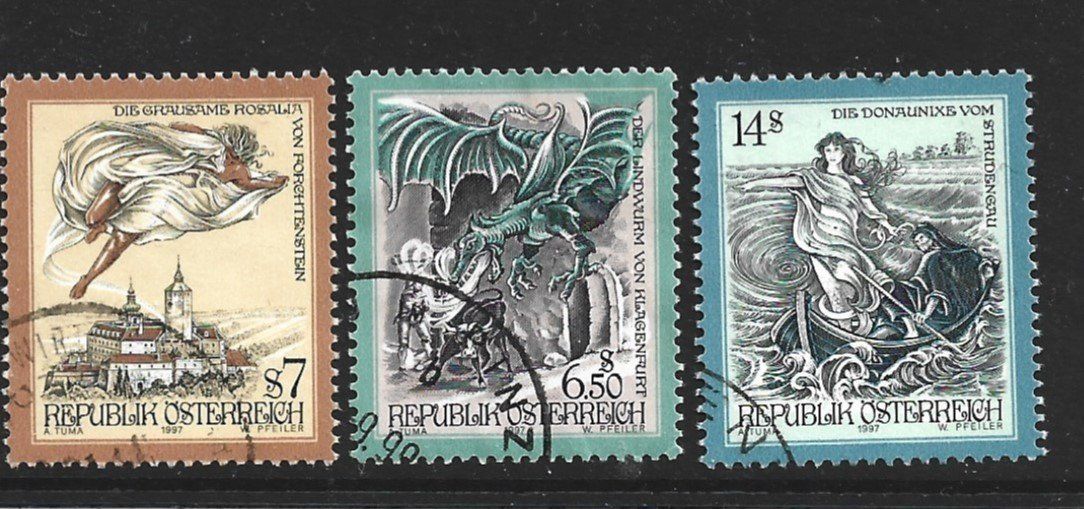 Alle Briefmarken: 1997 Österreich – Gebraucht aus Trübbach von Sammer51