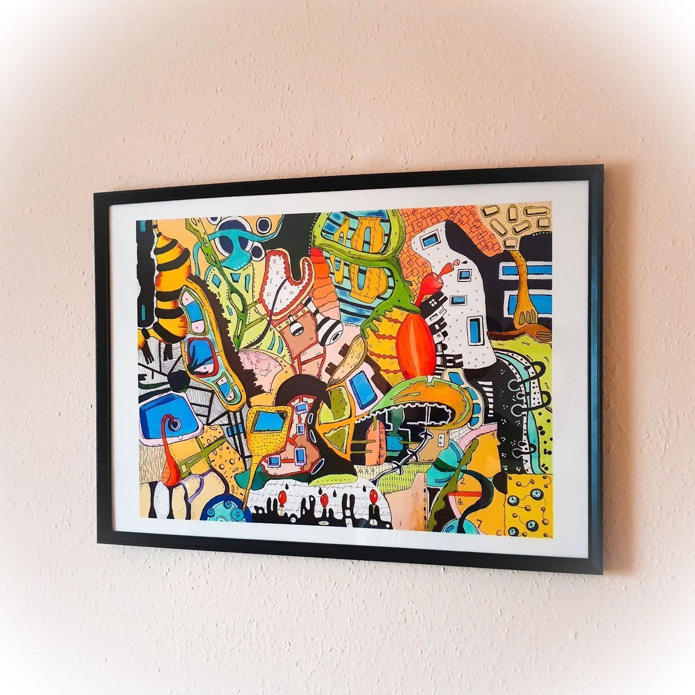 Dipinti: "Aquarium" 50x70 cm – Nuovo e nell'imballaggio originale da Kreuzlingen venduto da eszanza 3