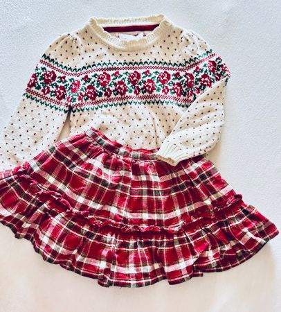 Winter- & Weihnachts-Set für Mädchen | Gr. 3T / EU 98