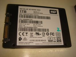1TB ssd. WD. Details siehe Bildern.