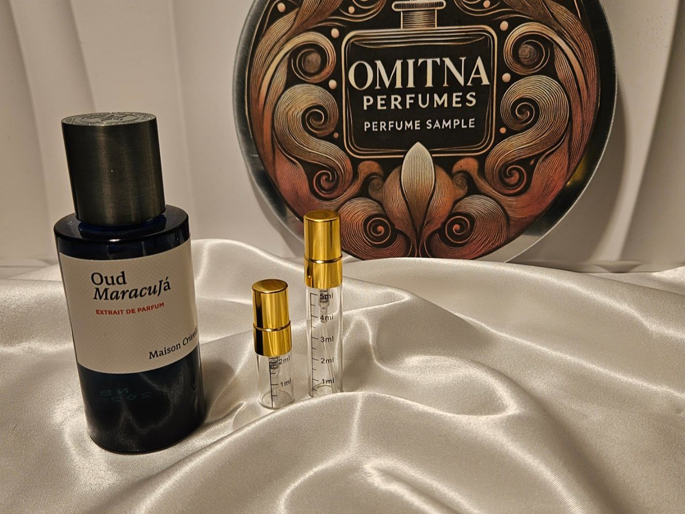 Parfum & Eau de Toilette: Oud Maracuja  by Maison Crivelli 2ml Abfüllung – Gebraucht aus dübendorf von Omitna-Perfumes