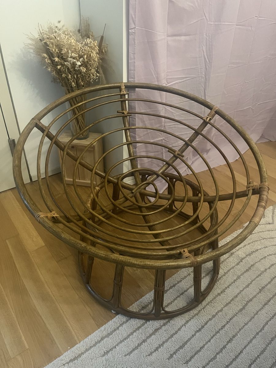 Sessel: Runder Korbsessel  – Gebraucht aus Bern von noe_dv8j 1