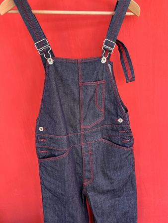 DONDUP Latzhose Jeans Gr. 25 / S