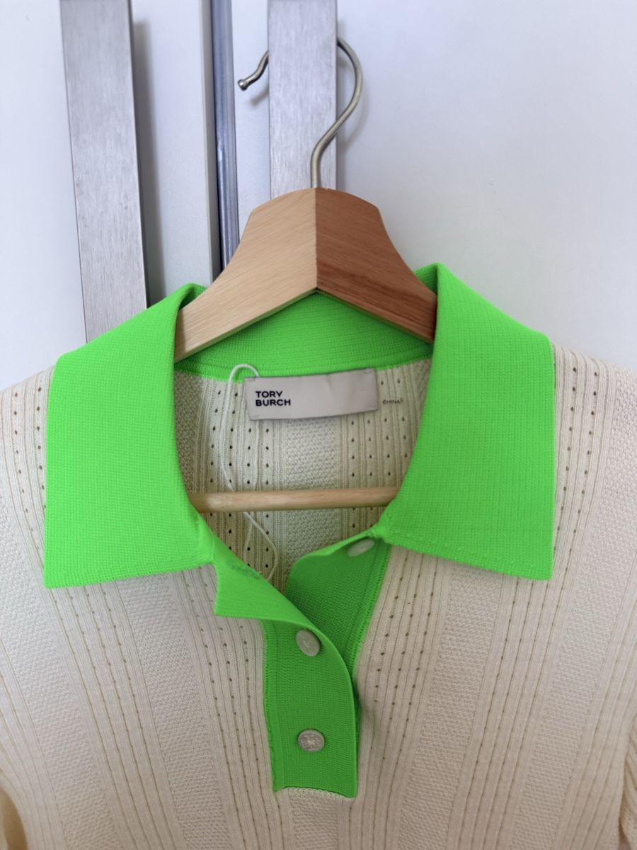 Magliette Polo: Tory Burch Polo Shirt, Gr. S – Usato da Egg b. Zürich venduto da sanaxenia 1