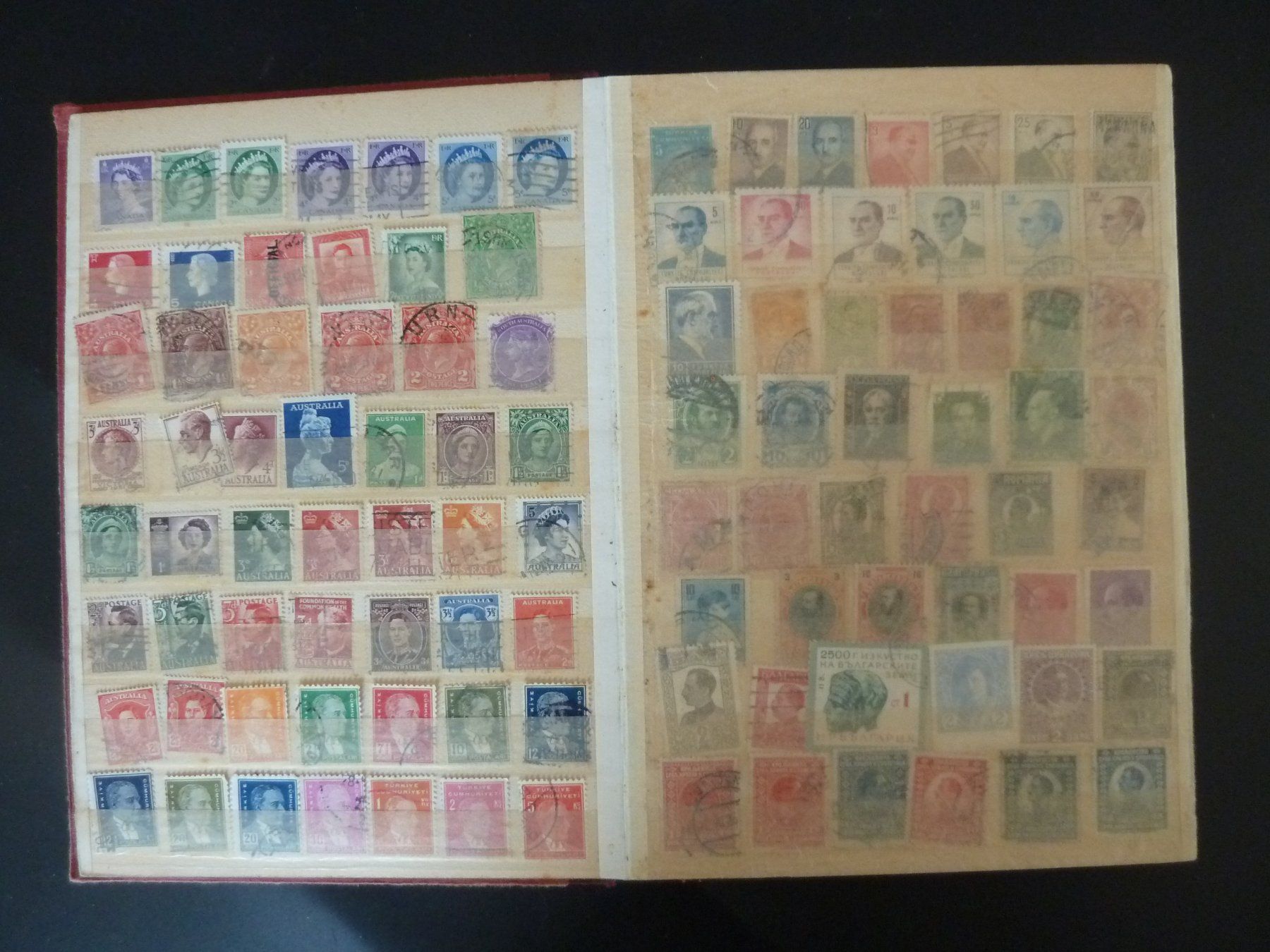 Alle Briefmarken: Lot Ausland  (894) – Gebraucht aus Onex von BANGON80 4