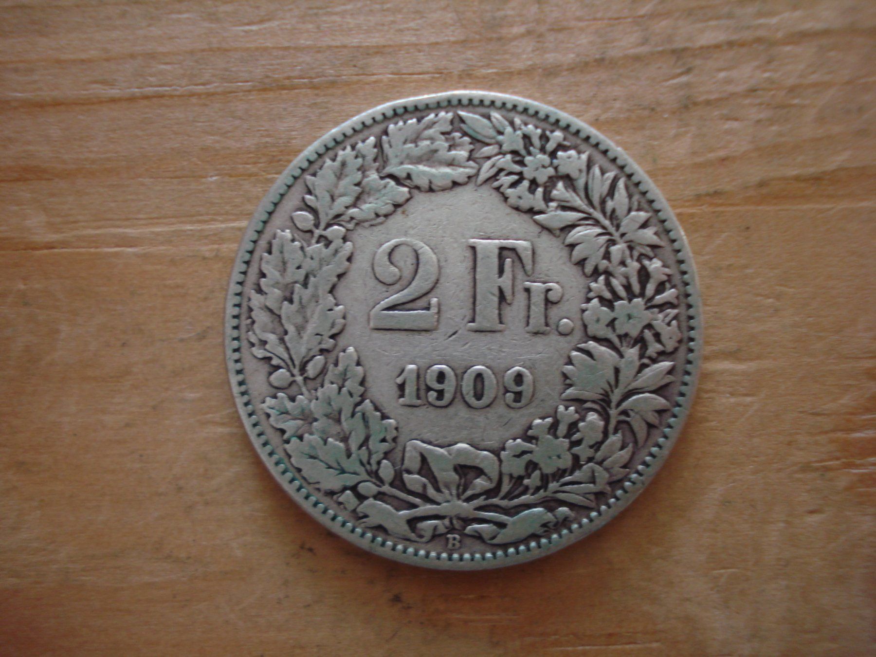 Tutti le monete: (N4) 2 Franken 1909 – Usato da Erlach venduto da Net-Coins