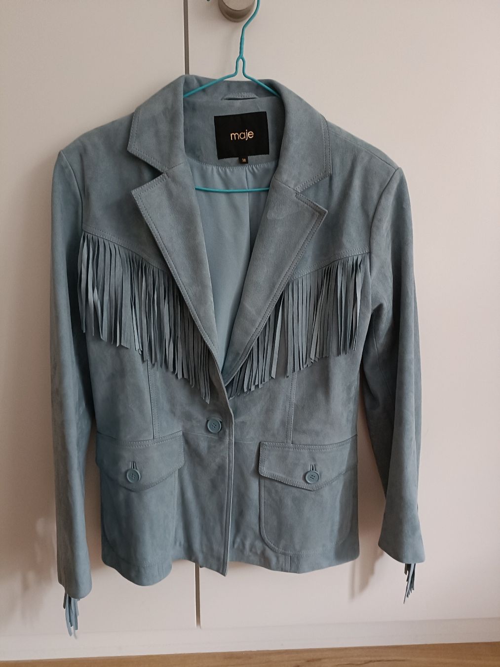 Maje Giacche: Lederjacke Maje Grosse 38 – Nuovo (secondo la descrizione) da Chur venduto da 2HandSoul 4
