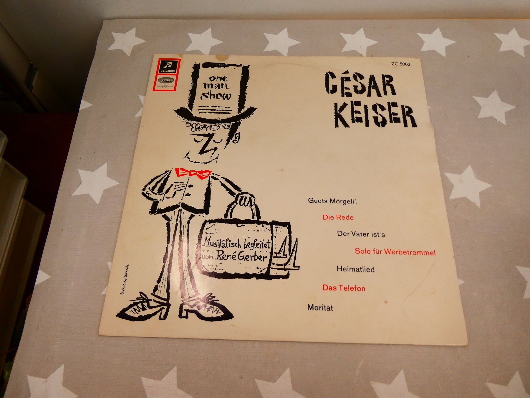 Dischi in vinile: LP: César Keiser one man show – Usato da Rafz venduto da Powacaddy