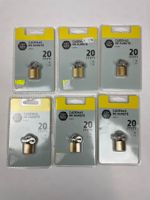 6 x Master Tools Vorhängeschloss 20mm, neu & original
