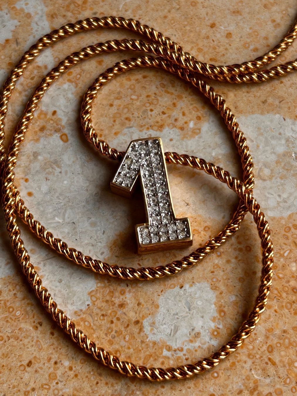 Swarovski Catenine: SWAROWSKI Kette Nr. 1 GOLDIE – Usato da Laufen venduto da belleskulptur
