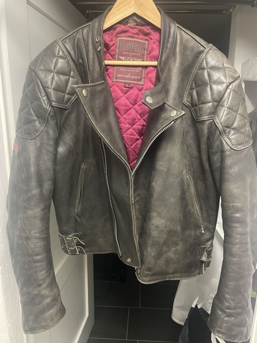 Giacche: Lewis Leathers Roadfarer Lederjacke – Usato da Wettingen venduto da kal_2xnn