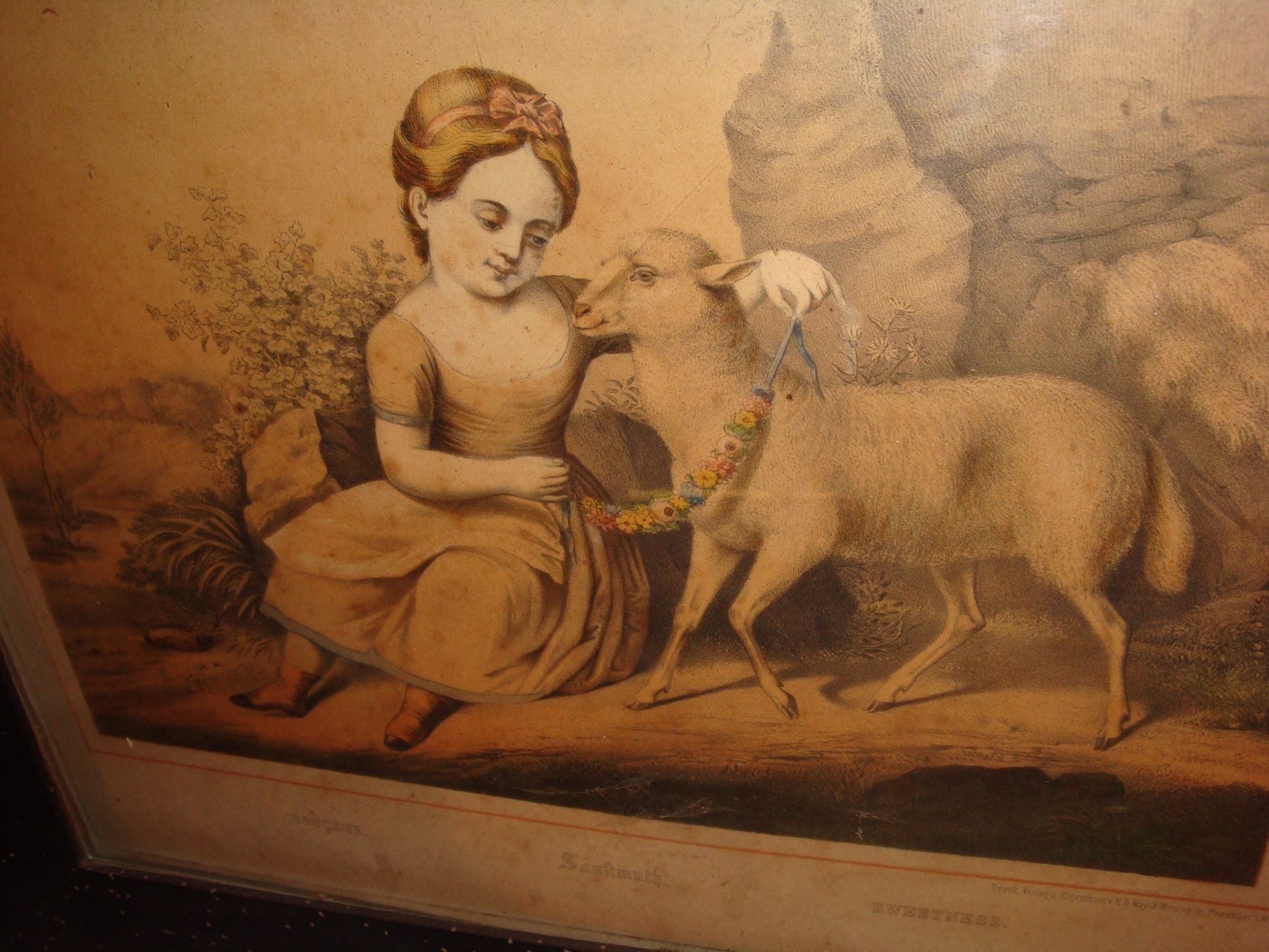 Foto & Immagini: farbige Litho 19. Jahrhundert – Usato da häusernmoos venduto da buc_8ftk 1