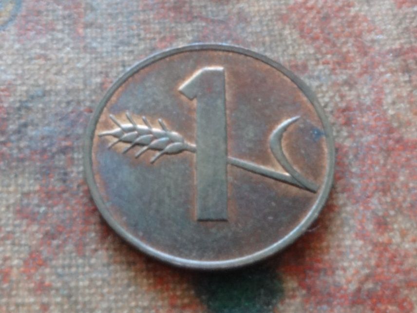Tutti le monete: 1 Rp. 1970  (A) – Usato da Romanel-sur-Lausanne venduto da Swift13 1