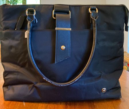 Schwarze Wenger Laptoptasche / Businesstasche für Damen
