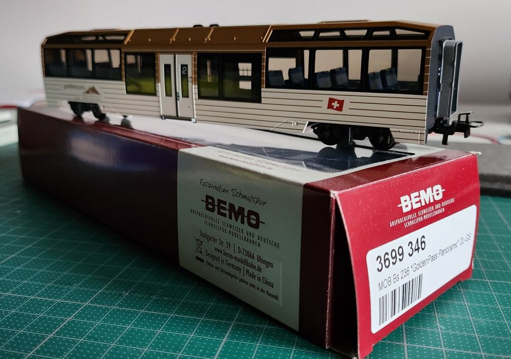 Bemo H0 MOB Bs 236 GoldenPass Panoramic (GS) (Gebraucht) in Wittenwil ...