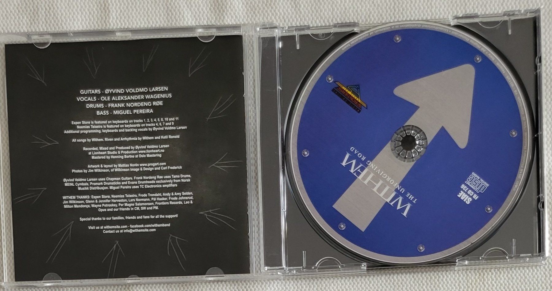 CD: Withem - The unforgiving Road – Usato da Villars-sur-glane venduto da Epsilonhike 2