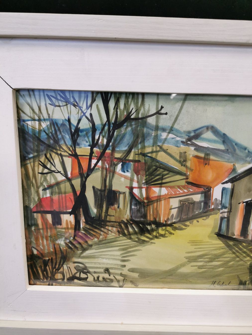 Dipinti: PEINTURE SIGNÉE – Usato da Genève venduto da Qanil77 4