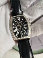 DIAMOND LADY'S WRISTWATCH, CHRONOGRAPH, PIERRE BALMAIN.