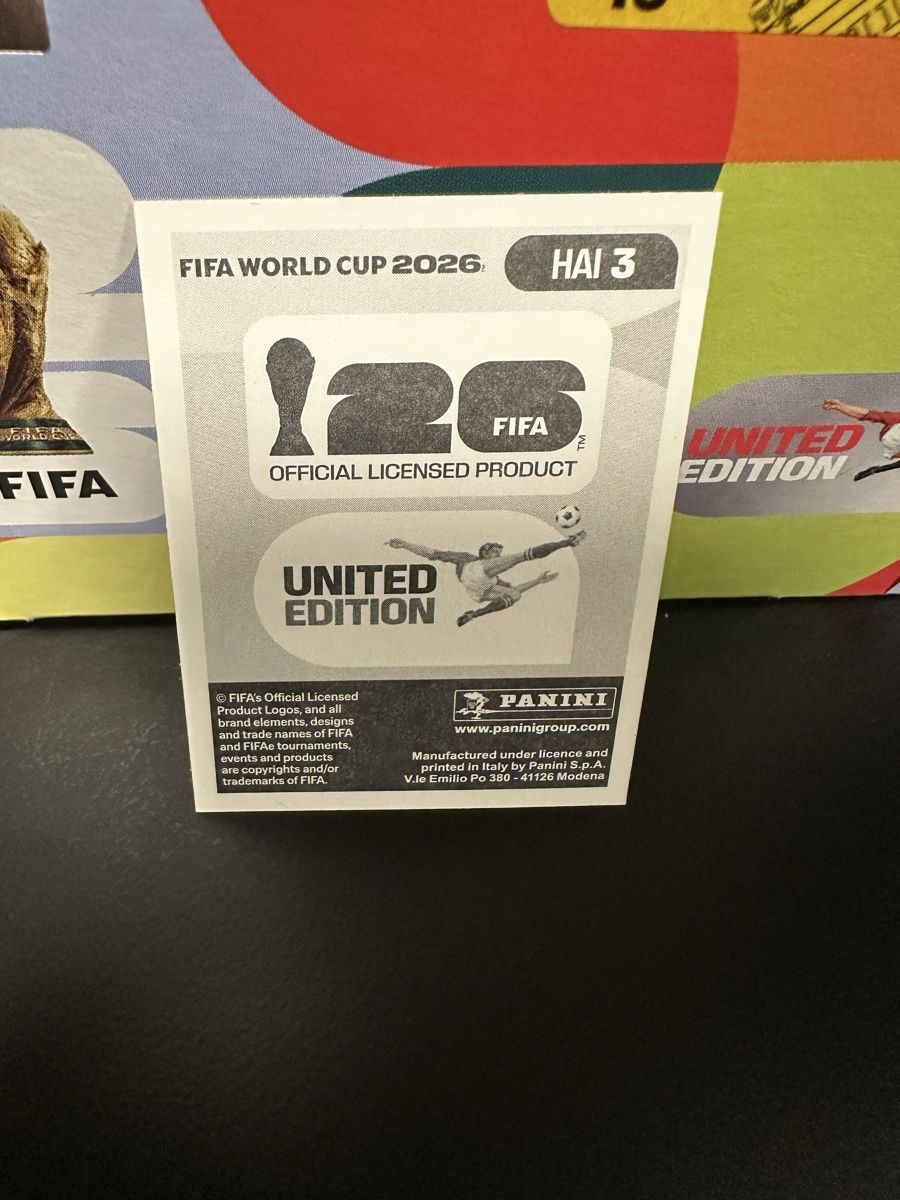 Panini Carte collezionabili: HAI 3 - Panini WM 2026 – Nuovo (secondo la descrizione) da Kreuzlingen venduto da Bes-GamingCollection 1