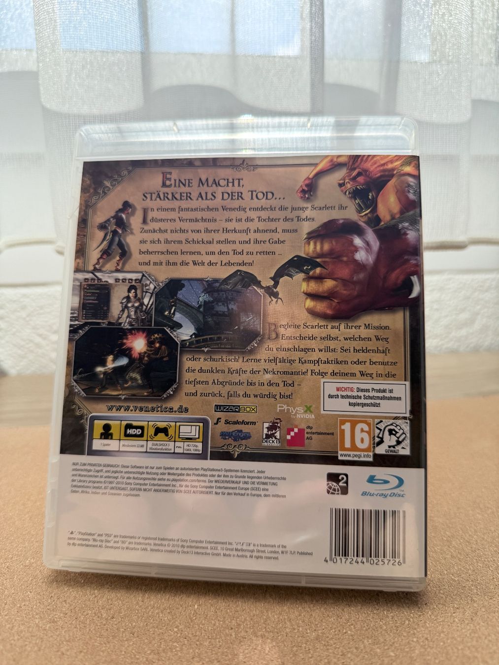 Sony Giochi: PS3 Game Venetica (PEGI/USK) – Usato da Dintikon venduto da Onomichio-Kun 1