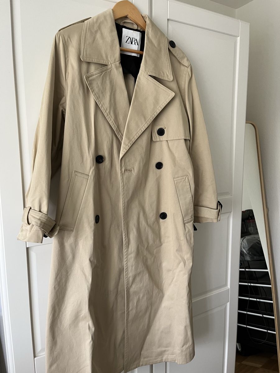 Zara Cappotti: Zara Trenchcoat mit Gürtel – Nuovo (secondo la descrizione) da Allschwil venduto da eyl_bb8q 5