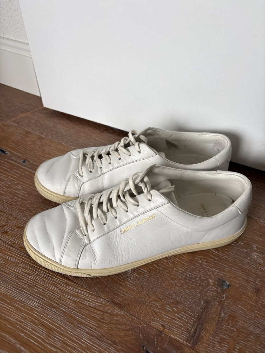 Saint Laurent Herrenschuhe: Saint Laurent Sneaker weiss Grösse 41 – Gebraucht aus Uitikon Waldegg von Tatawlk 1