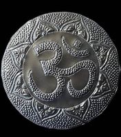 OM Mandala Wanddekoration, Bild, Handarbeit