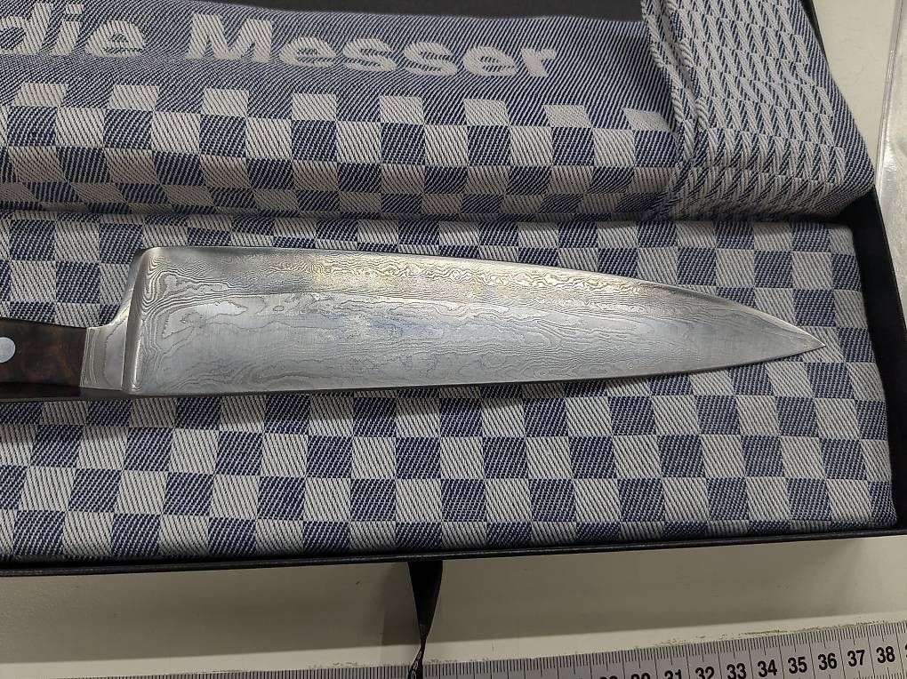 Solingen Coltelli da cucina: Güde Solingen Kochmesser Damast 21cm – Usato da Knonau venduto da diebianca