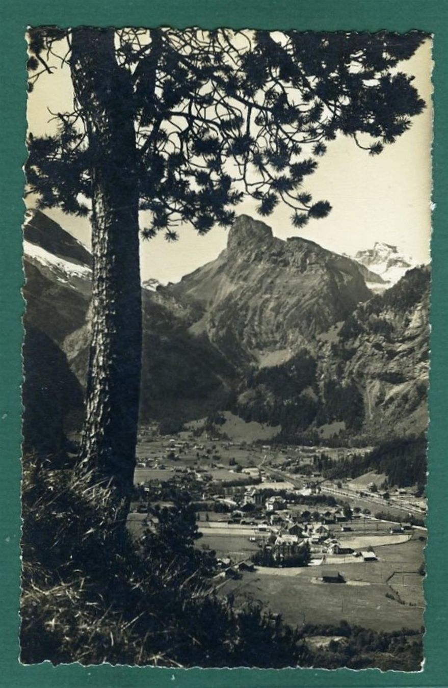 Cartoline postali: Kandersteg, Gellihorn, ungelaufen, ca. 1950 – Usato da Sargans venduto da Hausi1951