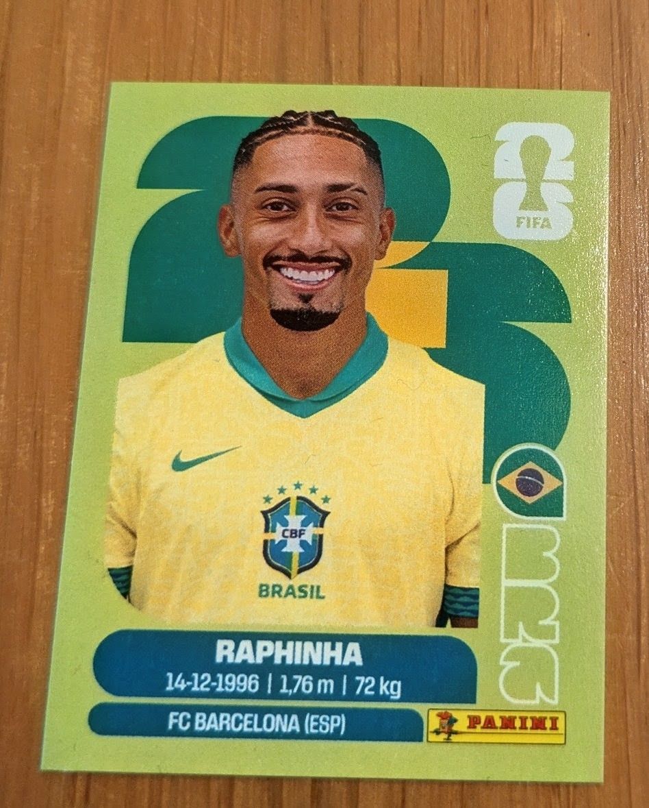 Panini Carte collezionabili: Panini WM 2026 - Raphinha BRA 19 – Nuovo (secondo la descrizione) da Liestal venduto da Greg99