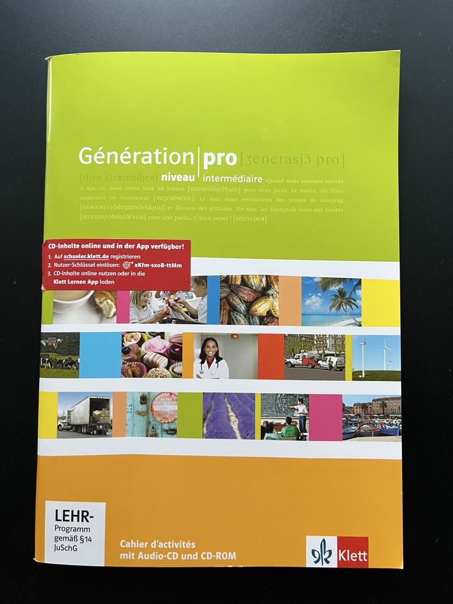 Livres: Französisch Lehrmittel Génération pro – Neuf (Voir description) à Zürich par ritschi37