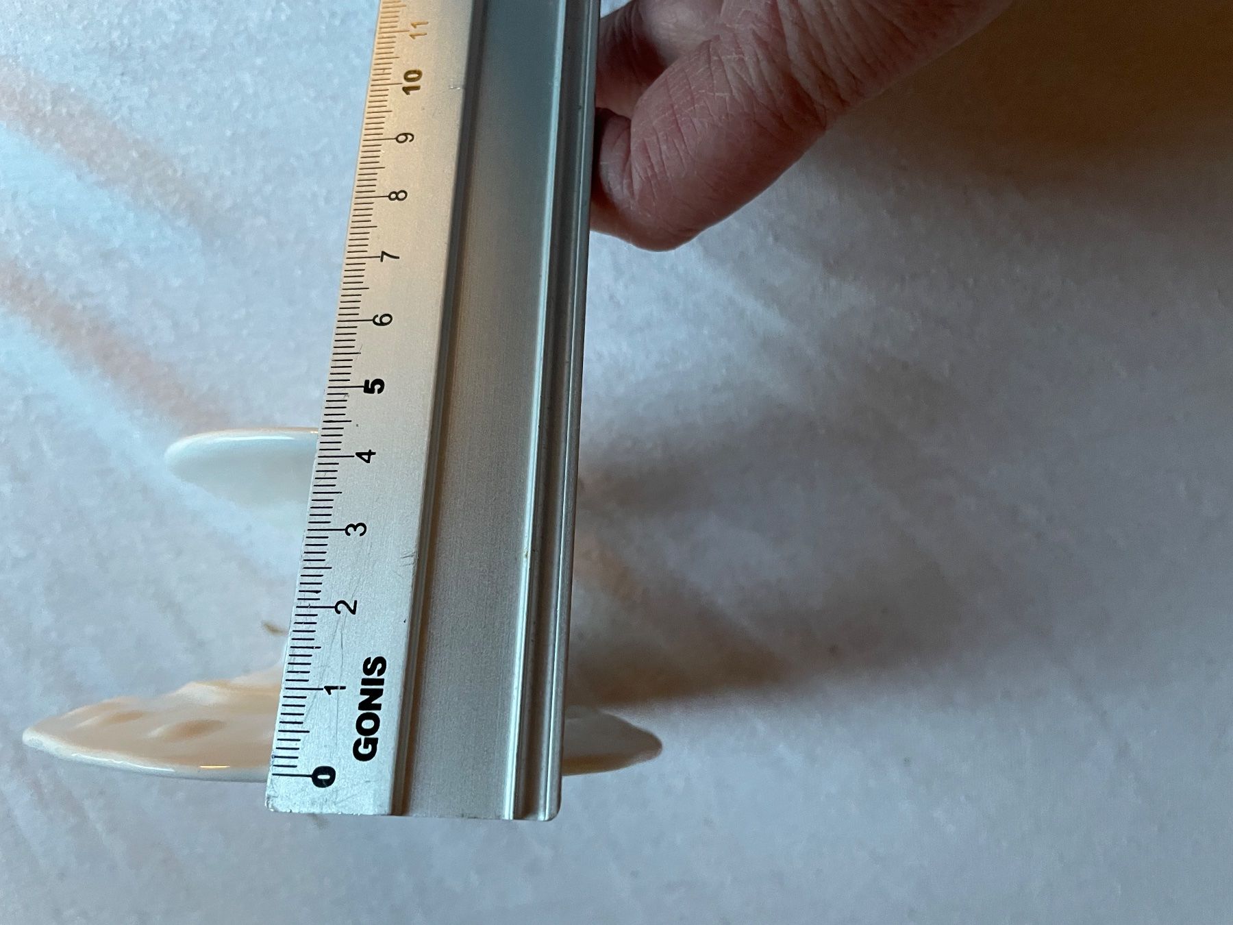 Tutte le decorazioni: 3 Mini-Tortenständer, 1 x weiss, 2 x eukalyptus farbig – Usato da Cham venduto da 2eye 6