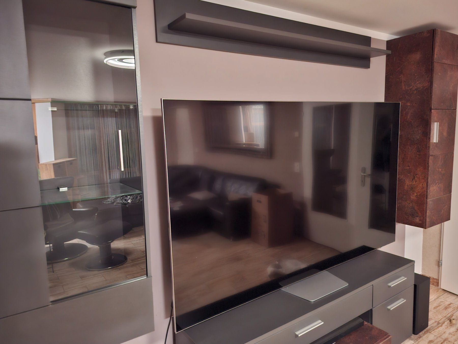 TV Möbel: Wohnwand, TV Möbel, Vitrine – Gebraucht aus Ottoberg von Patric650920 4